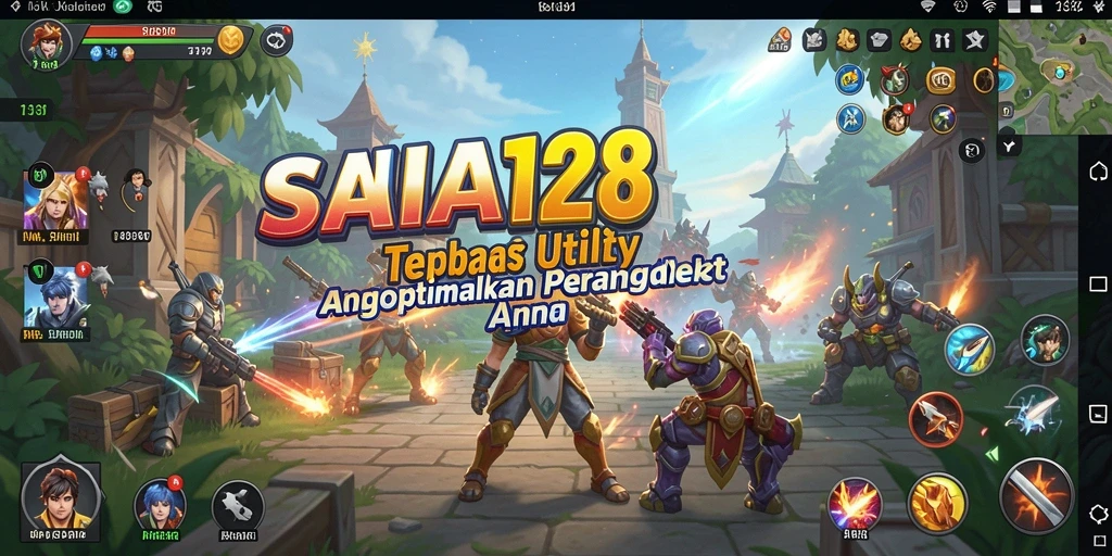 Tampilan antarmuka ASIA128 yang sederhana dan fungsional.