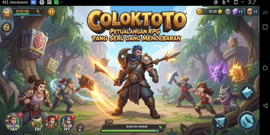 Tangkapan layar gameplay COLOKTOTO yang menampilkan pertempuran mendebarkan.