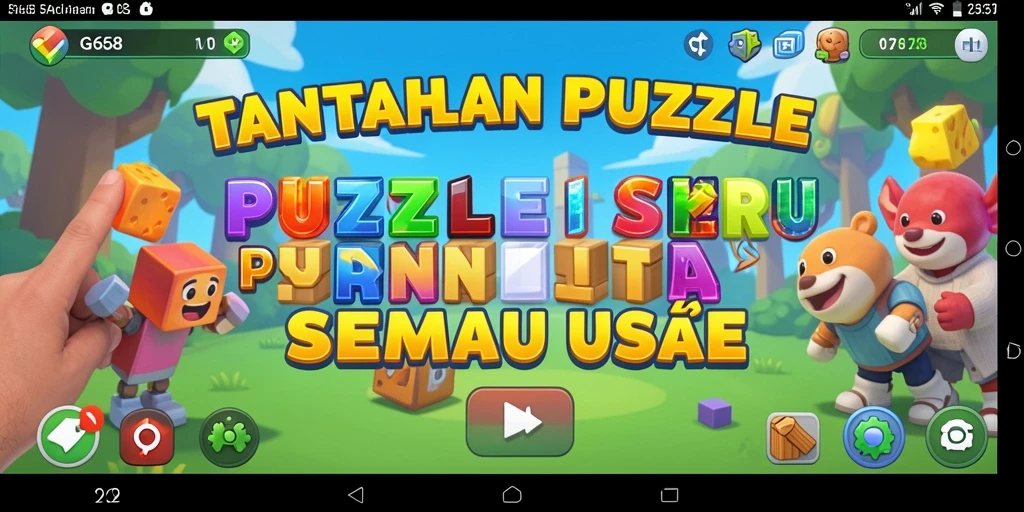Tangkapan layar G668 menampilkan gameplay menarik dengan teka-teki yang menantang.