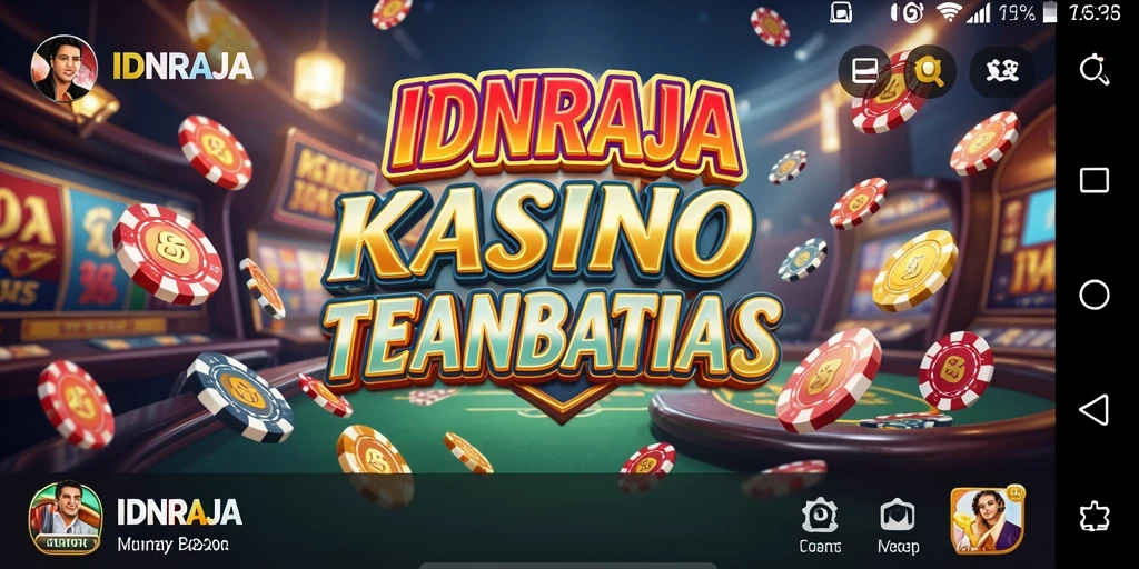 Tampilan gameplay seru dan menyenangkan di IDNRAJA.