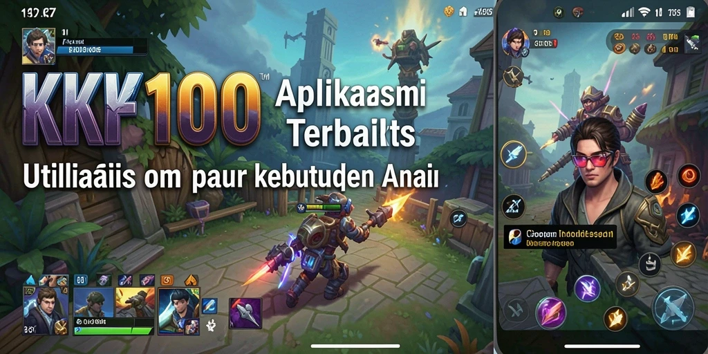 Screenshot KPK100 menampilkan antarmuka aplikasi Utility modern dan fungsional.