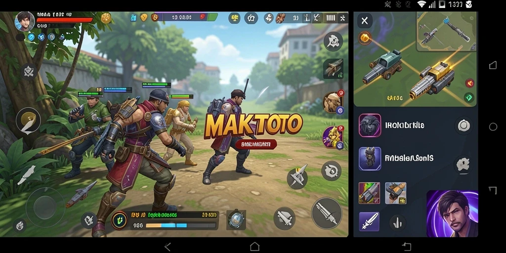 Screenshot MAKTOTO menampilkan antarmuka intuitif dan fitur pengingat.