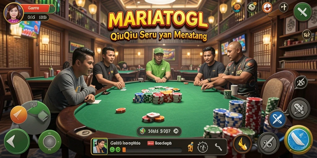Screenshot gameplay QiuQiu yang menarik di MARIATOGL.