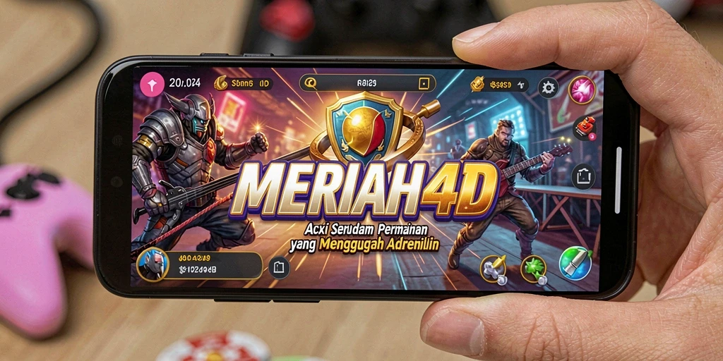 Tampilan gameplay Action MERIAH4D dengan karakter dan pertempuran yang mendebarkan.