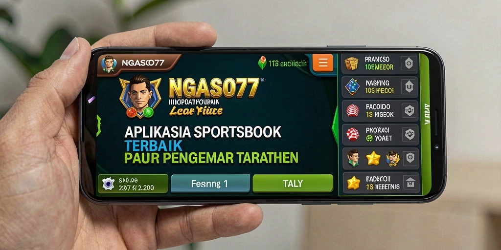 Tampilan gameplay menyerupai taruhan nyata dalam olahraga.