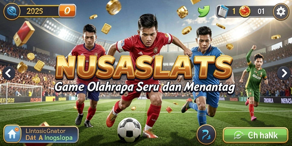Tampilan menarik gameplay NUSASLOTS dengan aksi olahraga yang mendebarkan.