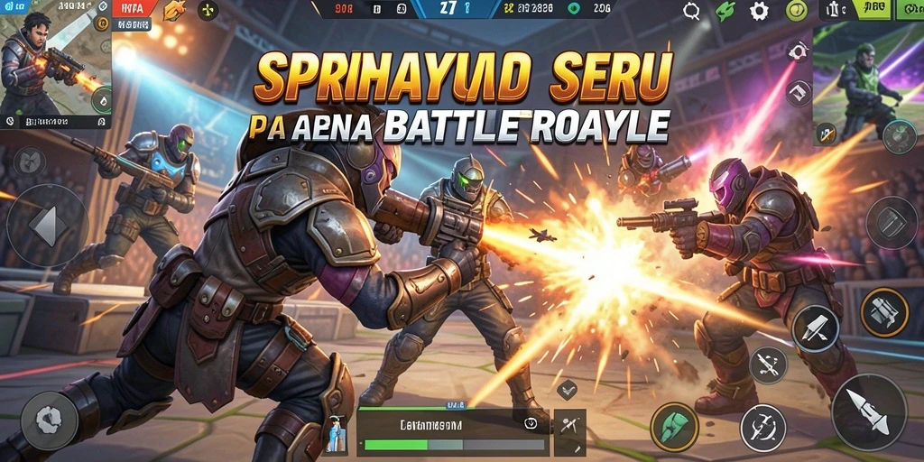 Tangkapan layar dari gameplay SPINHARTA yang intens dan menegangkan.