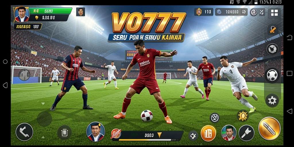 Tampilan gameplay seru dan menantang di VO777.