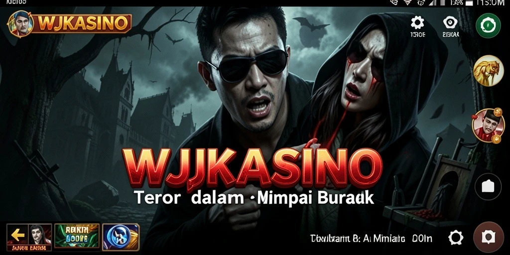 Gameplay mencekam dari WJKASINO dengan suasana yang menakutkan.